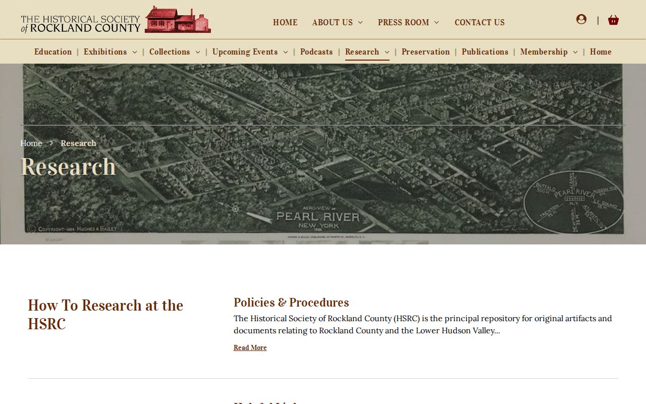 Ramapo city directory Historical Society research resources